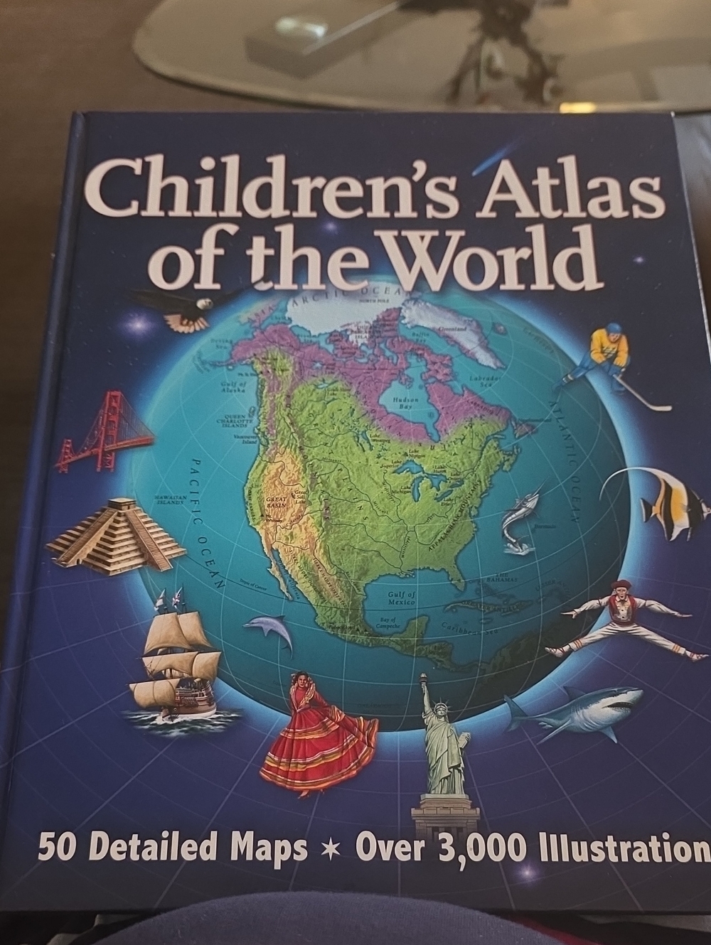 Children's Atlas of the World - Blue Globe Cover